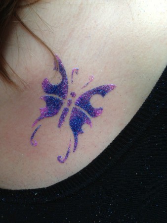 Tatouage Paillettes