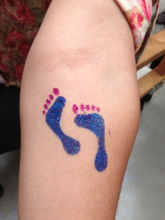 Tatouage Paillettes