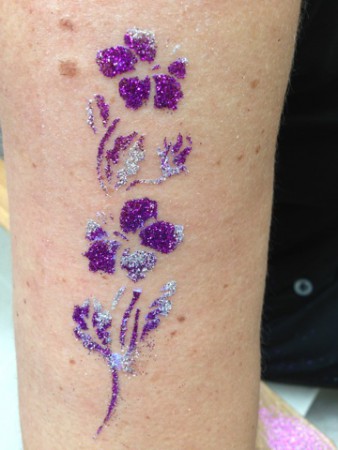 Tatouage Paillettes